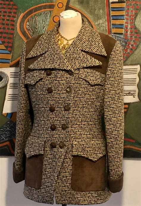 chanel vintage tweed jacket